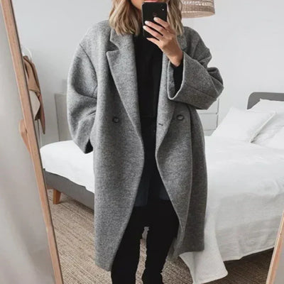 Layla - Cappotto in Lana Oversized