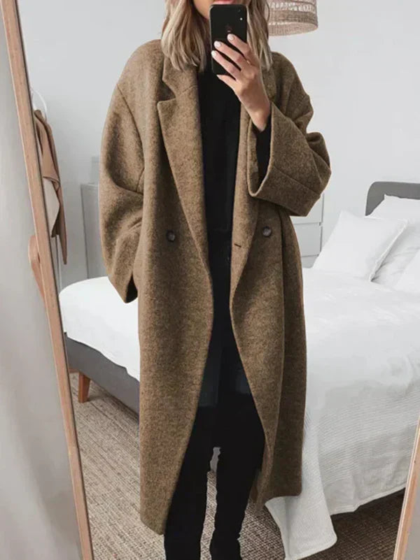 Layla - Cappotto in Lana Oversized