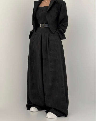 ELENA | Completo Donna Bustier + Giacca – Stile Elegante & Trendy