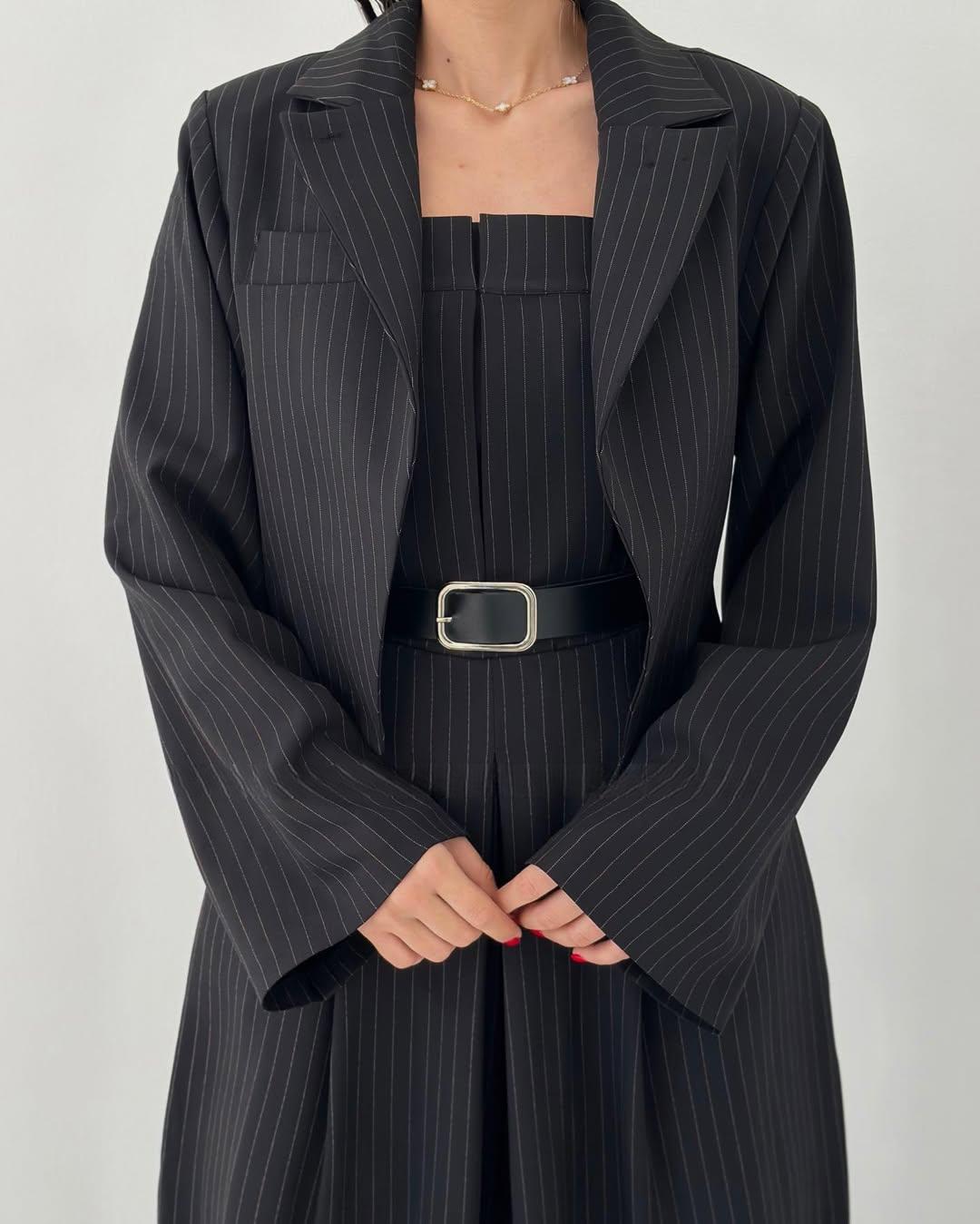 ELENA | Completo Donna Bustier + Giacca – Stile Elegante & Trendy