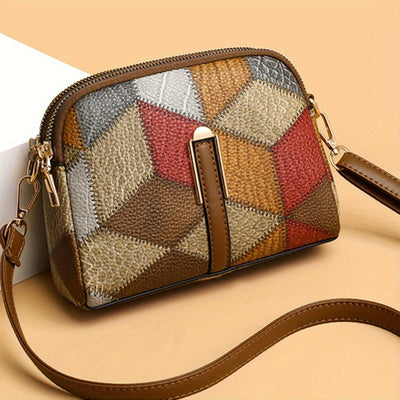 Clio | Mini Borsa a Tracolla Patchwork