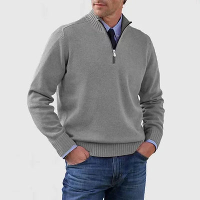 Howard | Maglione con zip – calore classico ed eleganza moderna