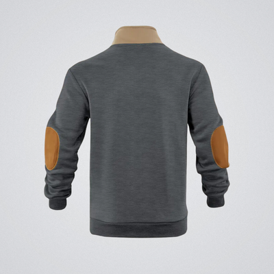 Lucien | Maglione con zip e colletto alto – calore, stile e autenticità