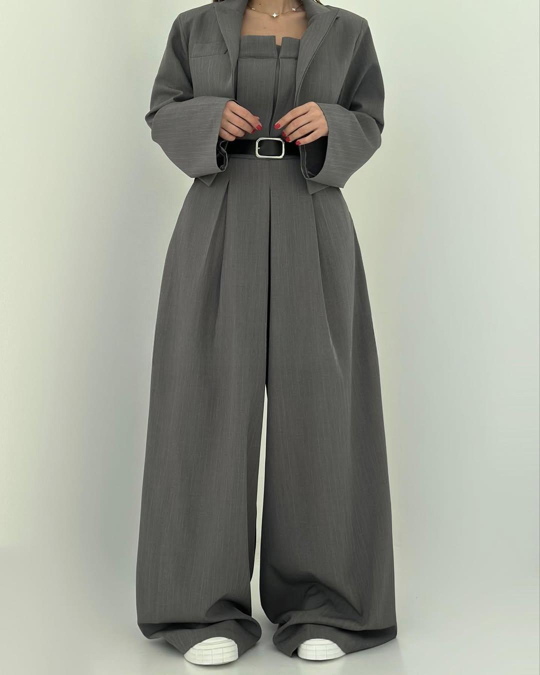 ELENA | Completo Donna Bustier + Giacca – Stile Elegante & Trendy