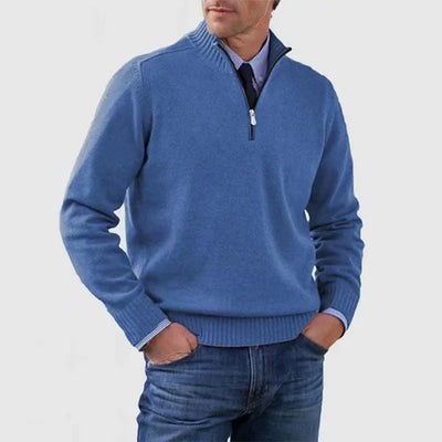 Howard | Maglione con zip – calore classico ed eleganza moderna