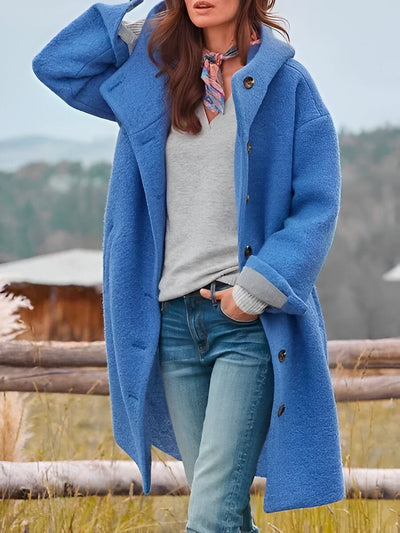 Diana - Cappotto largo con cappuccio