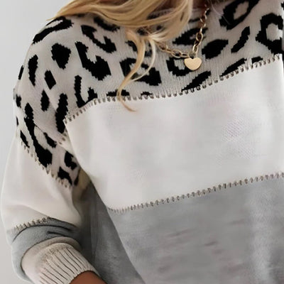 Malika™ | Pull Leopardo Eleganza
