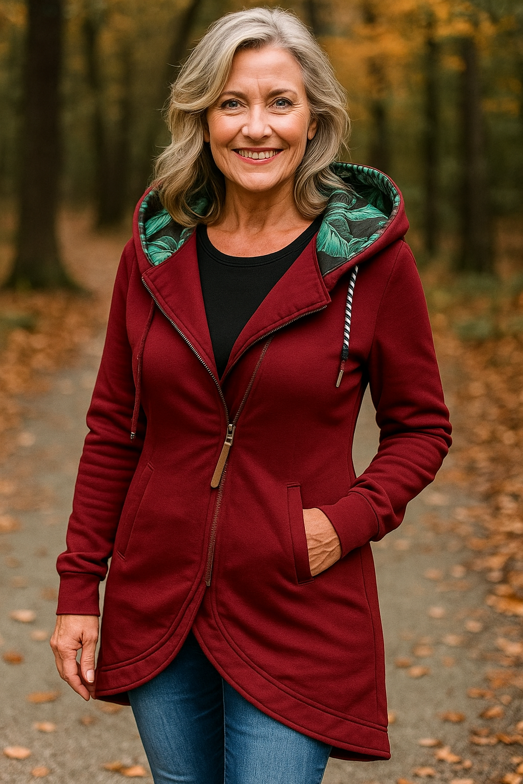 Monika - Giacca Invernale Elegante e Calda con Cappuccio