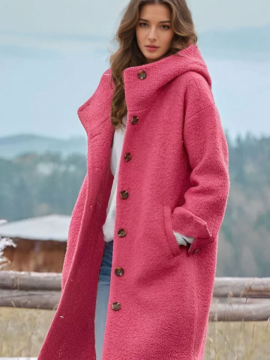 Diana - Cappotto largo con cappuccio