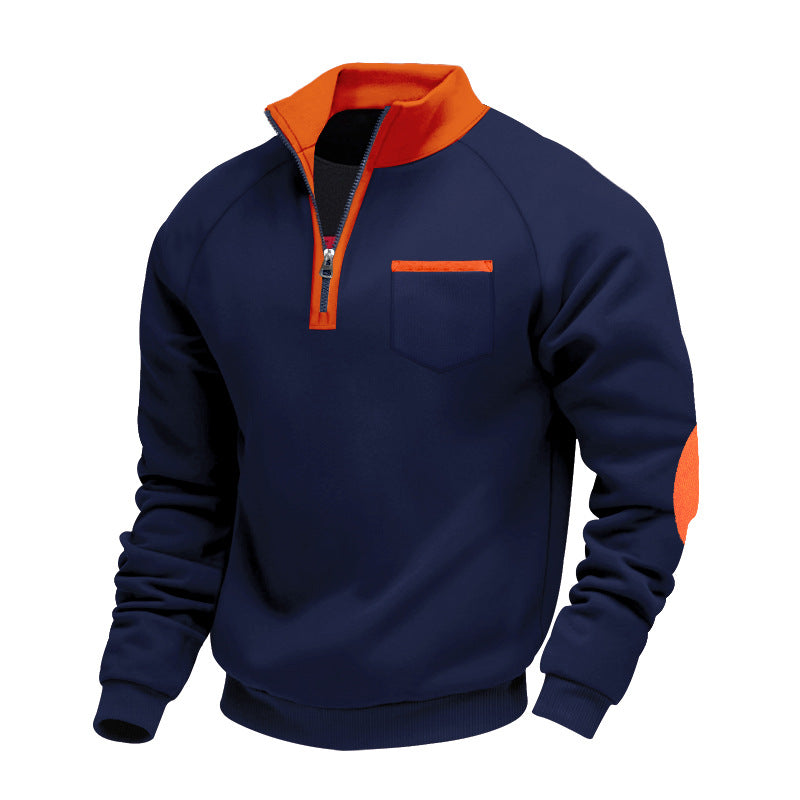 Noble Ligne ™ | Maglione in Pile con Mezza Zip per Uomo