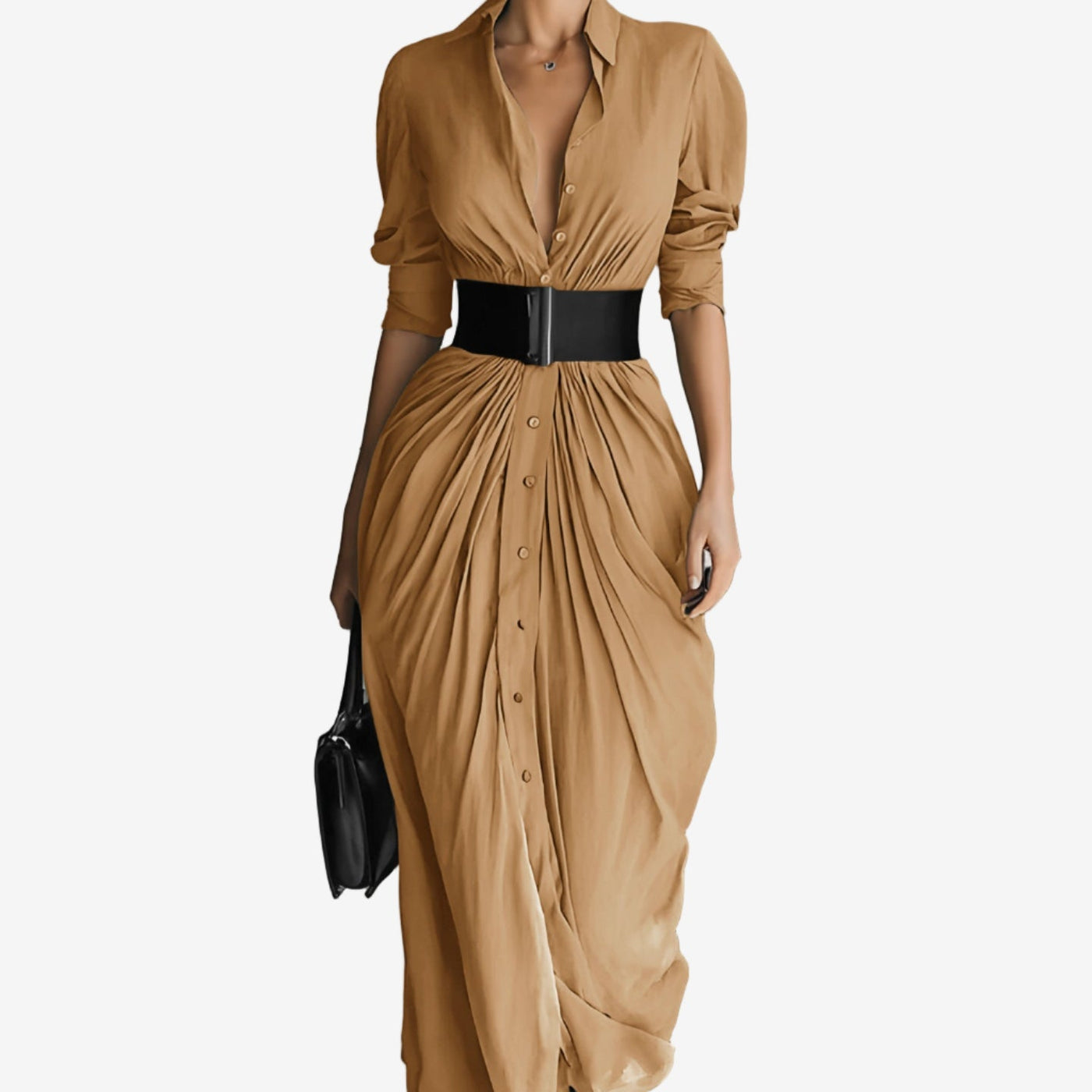 Kalisha™ Abito a Maniche Lunghe