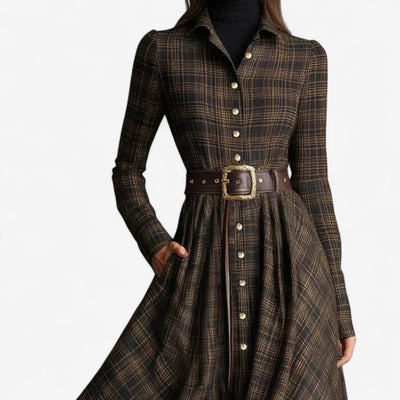 Mónica | Vestito Maxi di ispirazione vintage