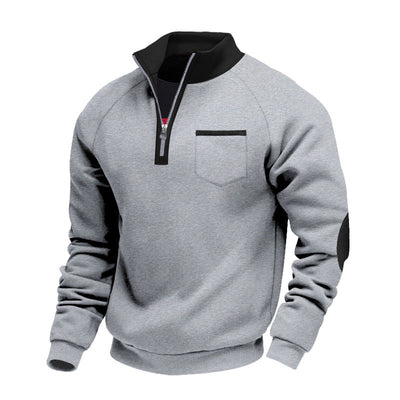 Noble Ligne ™ | Maglione in Pile con Mezza Zip per Uomo
