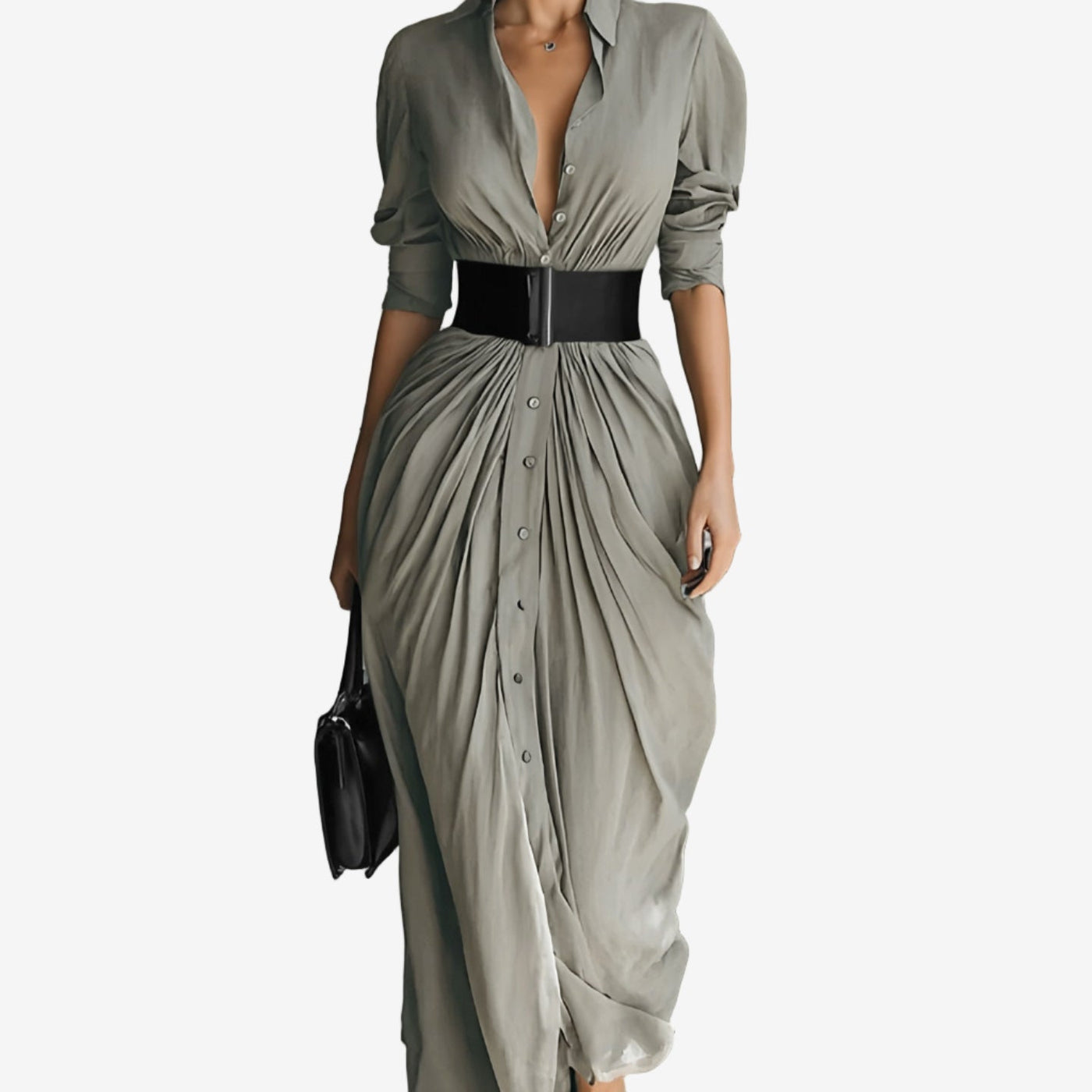 Kalisha™ Abito a Maniche Lunghe