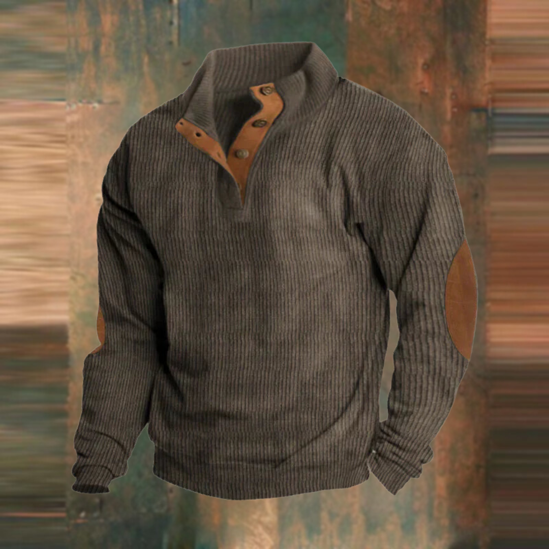 Maël™ – Maglione Stampato Vintage