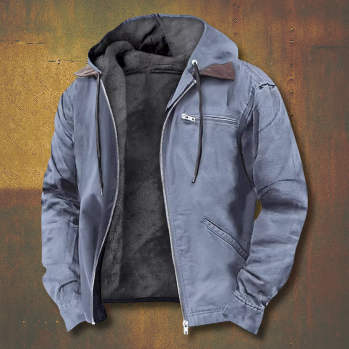 Théodore™ – Giacca Invernale Foderata con Cappuccio