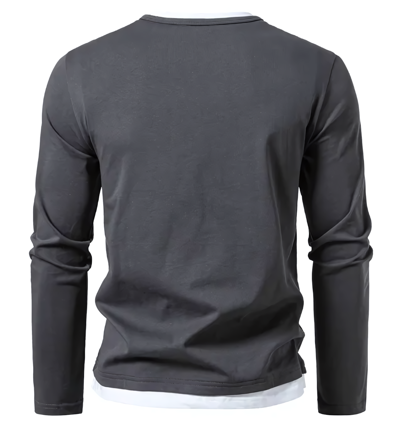 Léonard™ | T-shirt a maniche lunghe premium in cotone pettinato