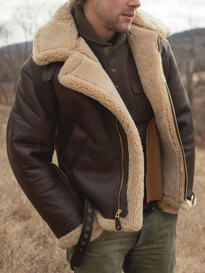 Fletcher - Giacca in pelle di agnello premium