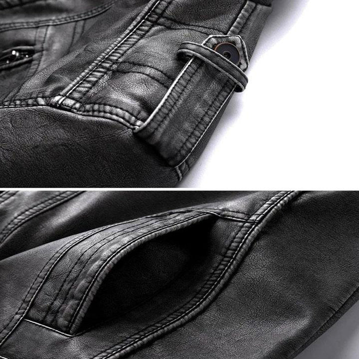 DUMONT LYON | Giacca in Pelle Casual per Ogni Giorno